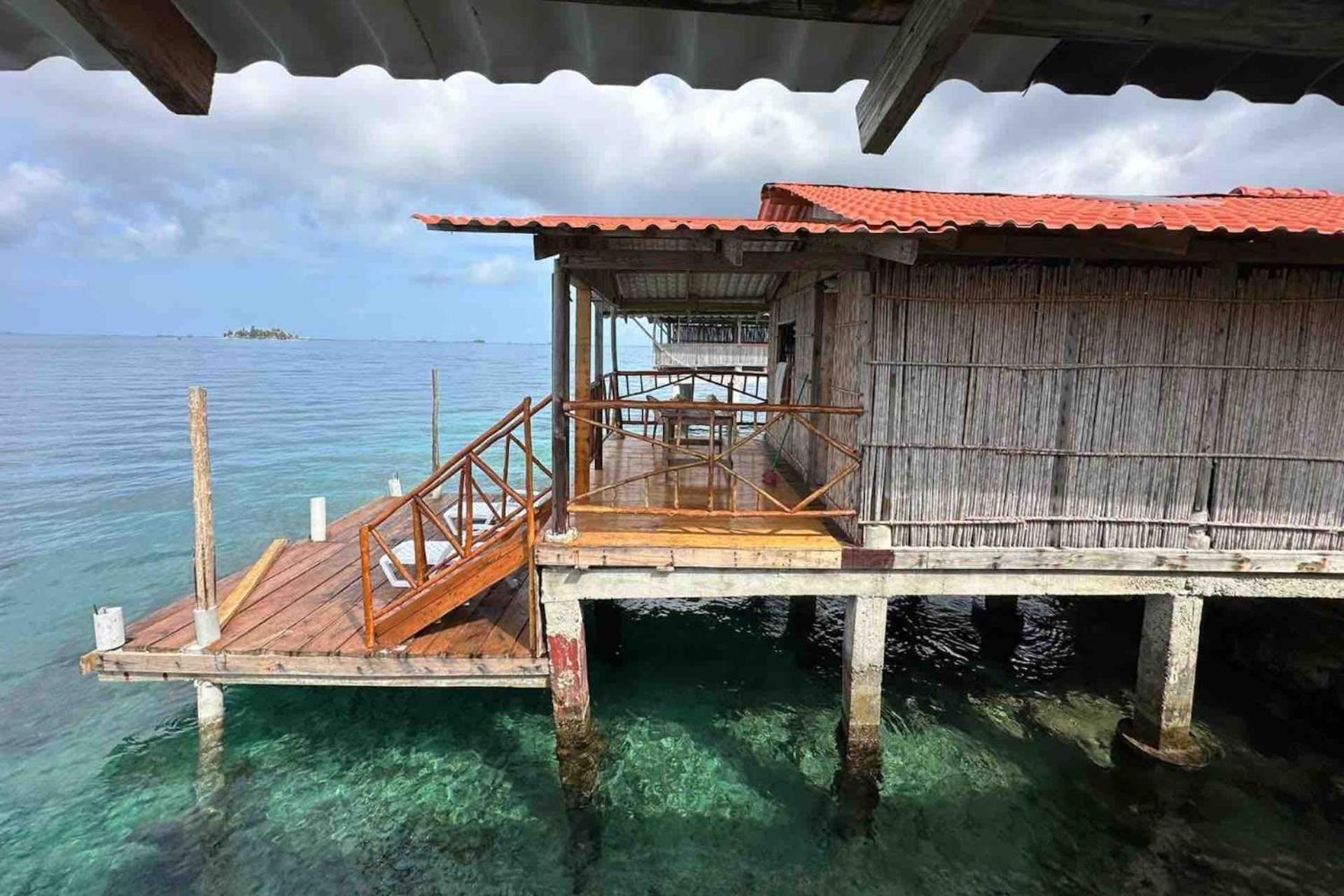 San Blas Islands - Private Cabin Over-The-Ocean Including Meals Mandinga Número Uno Esterno foto